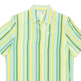 Womens Shirt Green Striped M