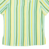 Womens Shirt Green Striped M