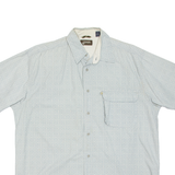 WRANGLER Mens Shirt Blue Crazy Pattern L