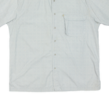 WRANGLER Mens Shirt Blue Crazy Pattern L