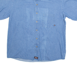 DICKIES Mens Worker Shirt Blue 2XL