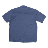 DICKIES Mens Worker Shirt Blue L