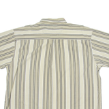 FADED GLORY Mens Shirt Brown Striped 2XL