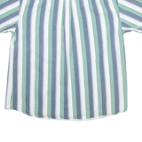 FADED GLORY Mens Shirt White Striped XL