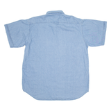 JASON ALEXANDER Mens Plain Shirt Blue XL