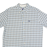 CHAPS Mens Shirt Blue Check M