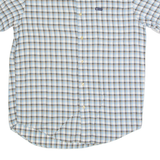 CHAPS Mens Shirt Blue Check M