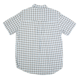 CHAPS Mens Shirt Blue Check M