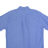 TOMMY HILFIGER Mens Plain Shirt Blue L