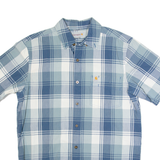 CARHARTT Relaxed Fit Mens Shirt Blue Check M