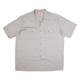 DICKIES Mens Worker Shirt Grey 2XL