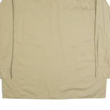 DICKIES Mens Worker Shirt Beige Long Sleeve XL