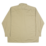 DICKIES Mens Worker Shirt Beige Long Sleeve XL