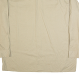 DICKIES Tall Mens Worker Shirt Beige Long Sleeve XL
