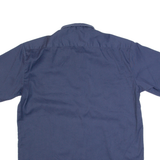 DICKIES Mens Worker Shirt Blue M