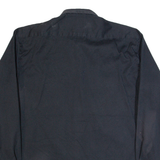 DICKIES Mens Worker Shirt Black Long Sleeve M