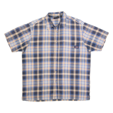 DICKIES Mens Shirt Blue Check L