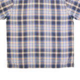 DICKIES Mens Shirt Blue Check L