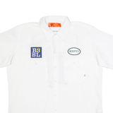 DICKIES Mens Worker Shirt White L