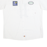 DICKIES Mens Worker Shirt White L