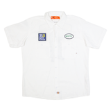 DICKIES Mens Worker Shirt White L