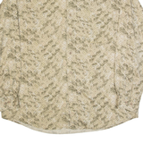 WOOLRICH Mens Shirt Grey Crazy Pattern Long Sleeve XL