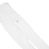 GUESS Womens Overalls White Slim Denim XXS W25 L28