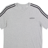 ADIDAS Mens T-Shirt Grey M