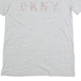 DKNY Womens T-Shirt Grey XS