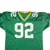 WILSON Mens Jersey Green 90s USA V-Neck 2XL