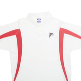 NFL Mens Polo Shirt White M