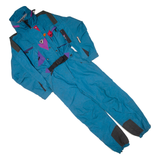 HELLY HANSEN Womens Ski Suit Blue Nylon Relaxed S W28 L29