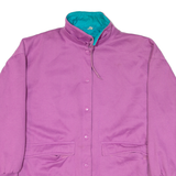 Reversible Womens Jacket Purple L