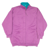 Reversible Womens Jacket Purple L