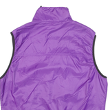 ASICS Reversible Womens Gilet Purple Nylon M