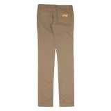 DOLCE & GABBANA Very Low Waisted Womens Jeans Brown Slim Skinny W26 L34