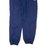 ADIDAS Mens Track Pants Blue Tapered L W32 L32