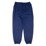 ADIDAS Mens Track Pants Blue Tapered L W32 L32