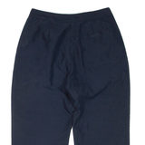 ELLESSE 3/4 Womens Track Pants Blue Straight UK 10 W27 L20