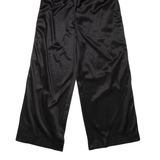 DIESEL Side Poppers Mens Sweatpants Black Wide-Leg S W24 L30