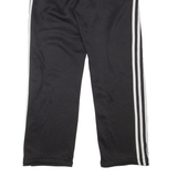 ADIDAS Brooklyn Nets Womens Sweatpants Black Straight UK 14 W32 L29