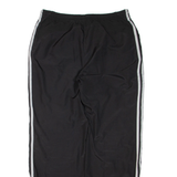 ADIDAS Womens Track Pants Black Tapered UK 16 W32 L31