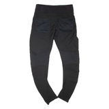 NIKE Womens Track Pants Black Tapered UK 14 W34 L33