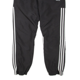 ADIDAS Mens Track Pants Black Tapered S W26 L30