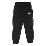 PUMA Mens Joggers Black Tapered M W28 L27