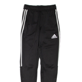 ADIDAS Prime Green Mens Track Pants Black Tapered XS W22 L30