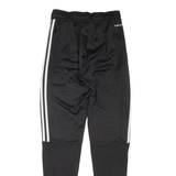 ADIDAS Prime Green Mens Track Pants Black Tapered XS W22 L30