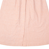 PANTHER Womens A-Line Skirt Pink Knee Length M