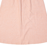 PANTHER Womens A-Line Skirt Pink Knee Length M