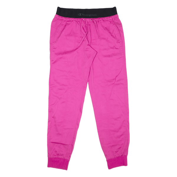 CHAMPION Joggers Pink Tapered Womens UK 18 W32 L32